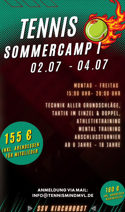 Tenniscamp I Juli Michelle van Lier Sommer 2025